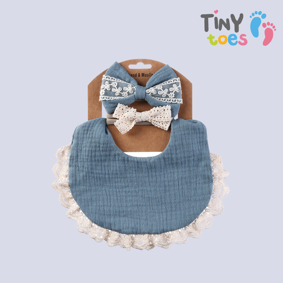 Luxury Baby Bibs with bows