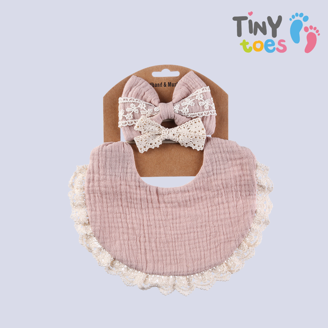 Luxury Baby Bibs with bows