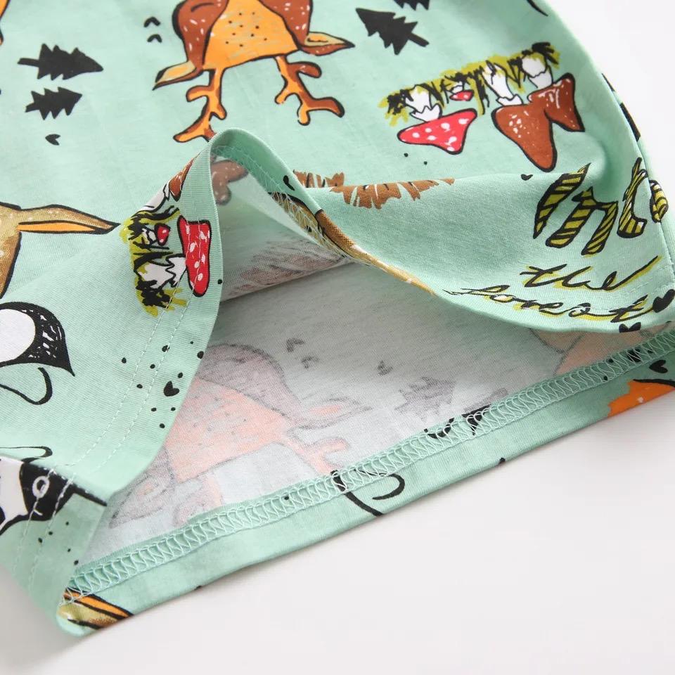 Kids Cartoons Printed Dress