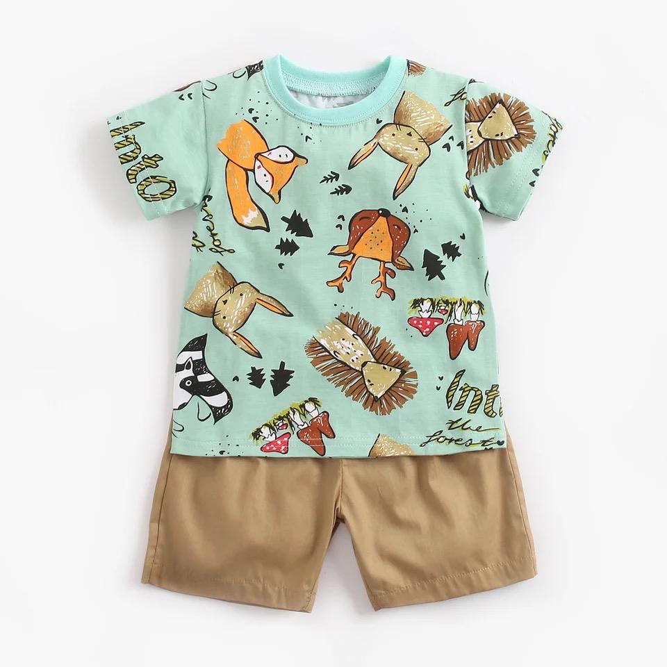 Kids Cartoons Printed Dress