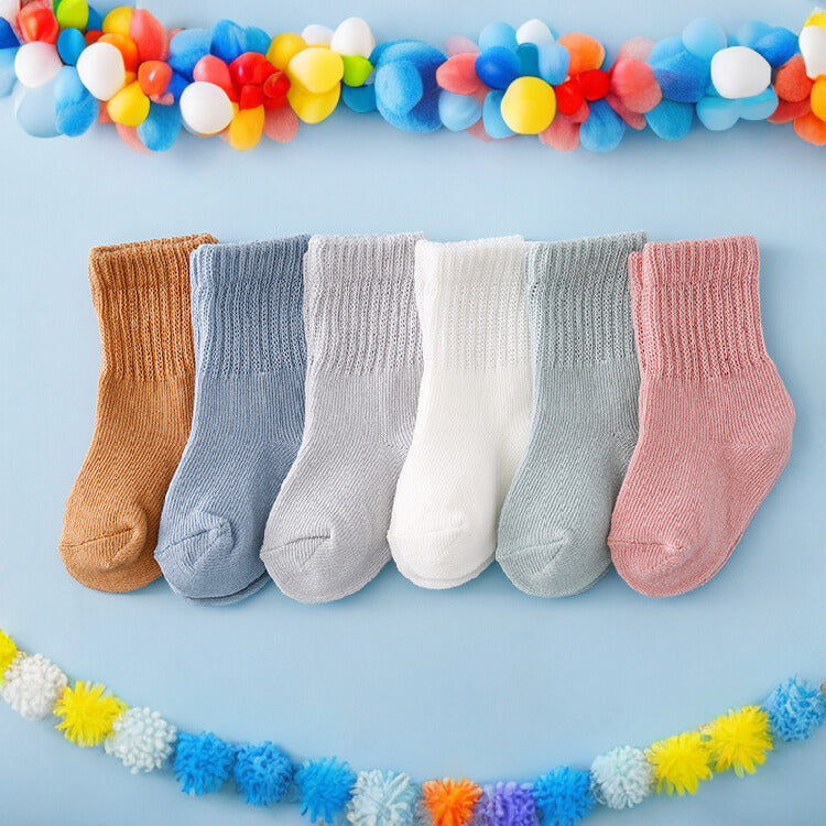 Baby Plain Socks Pack