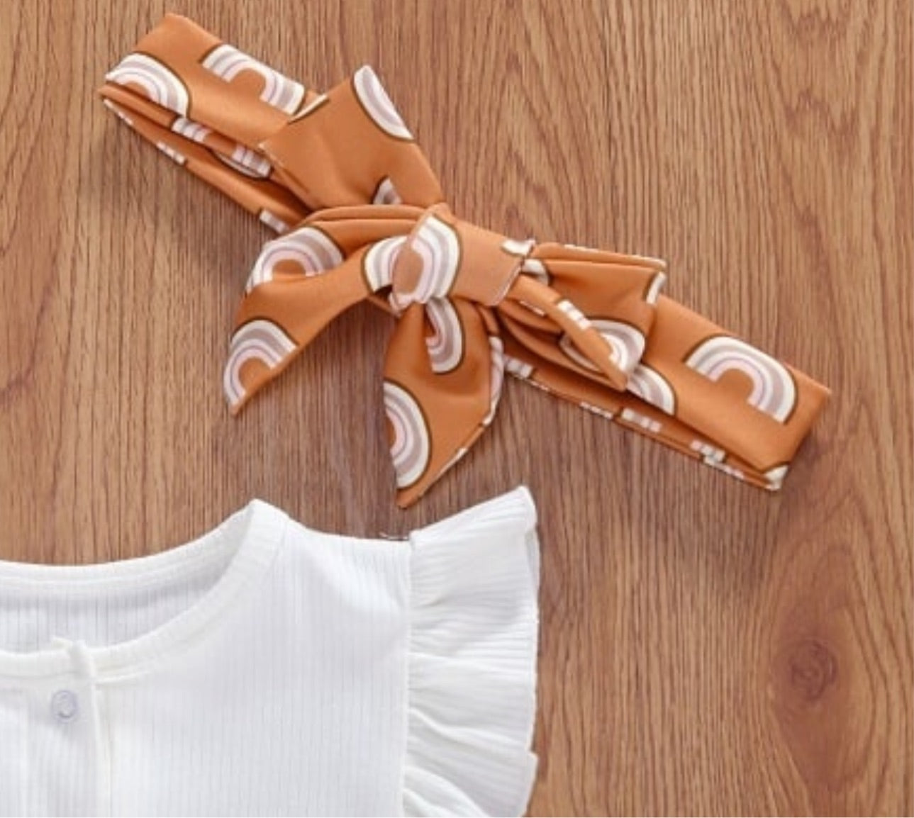 Baby dress with bow