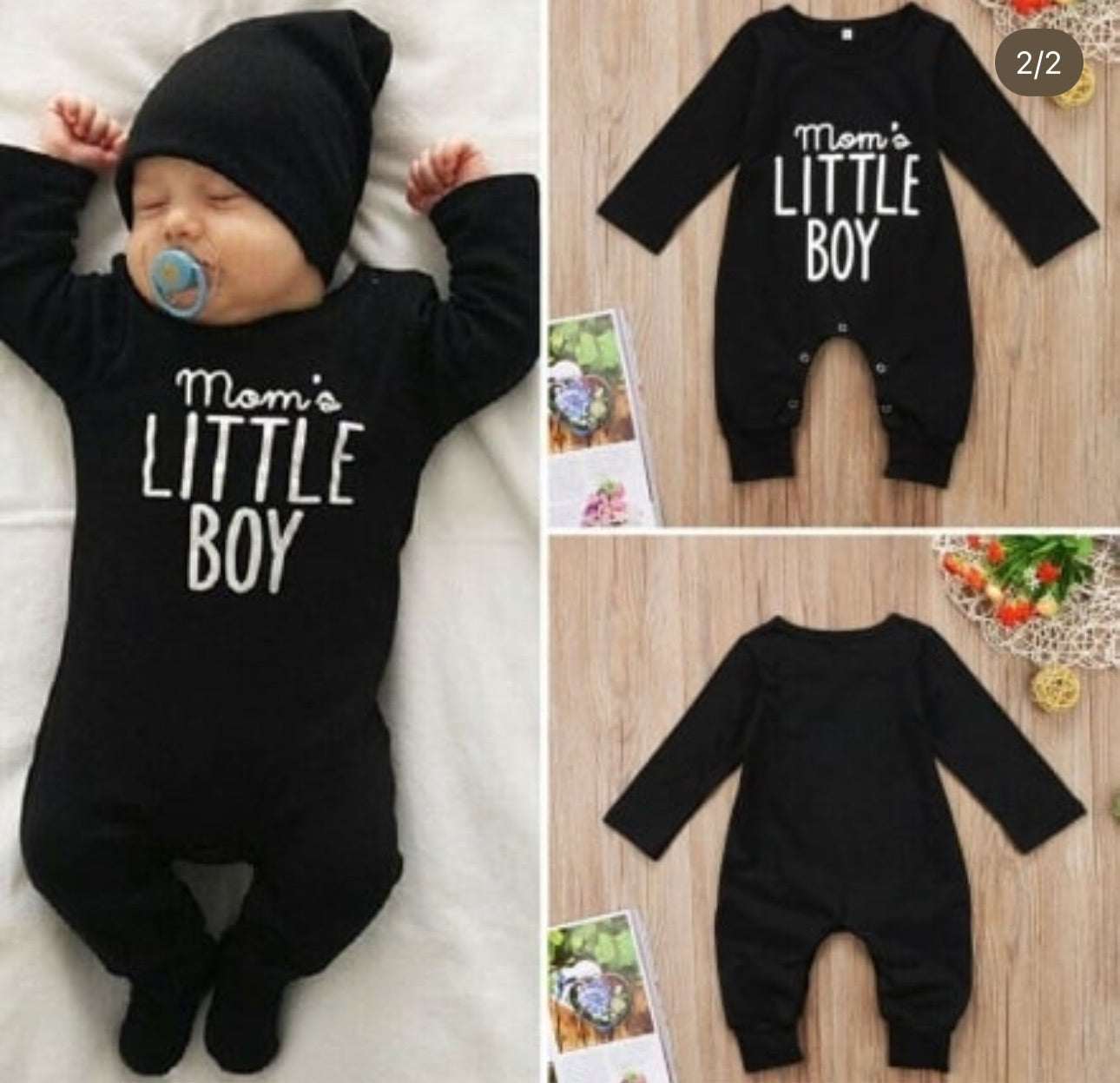 Mom’s Little Boy Romper