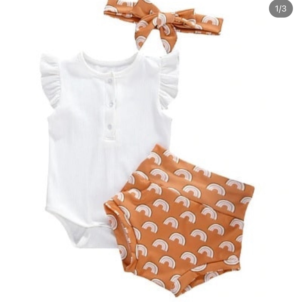 Baby dress with bow