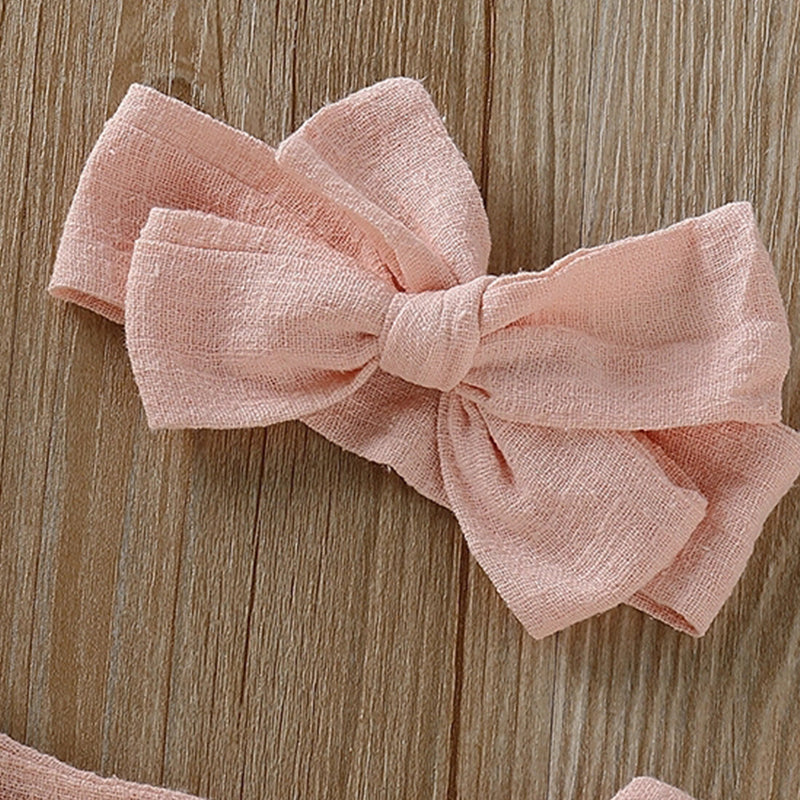 Baby Girl Lace Dress with Bow