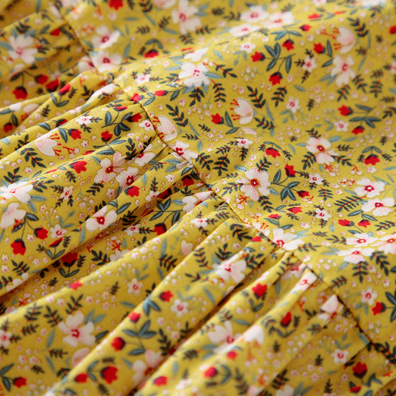 Yellow Summer Dress for Baby Girls 1 - 2 years