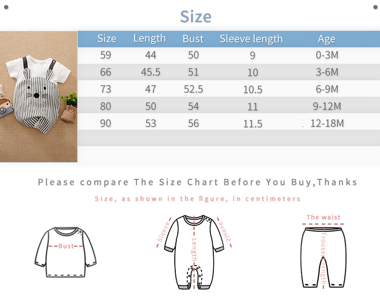 Cute Jumpsuit Style Romper Unisex