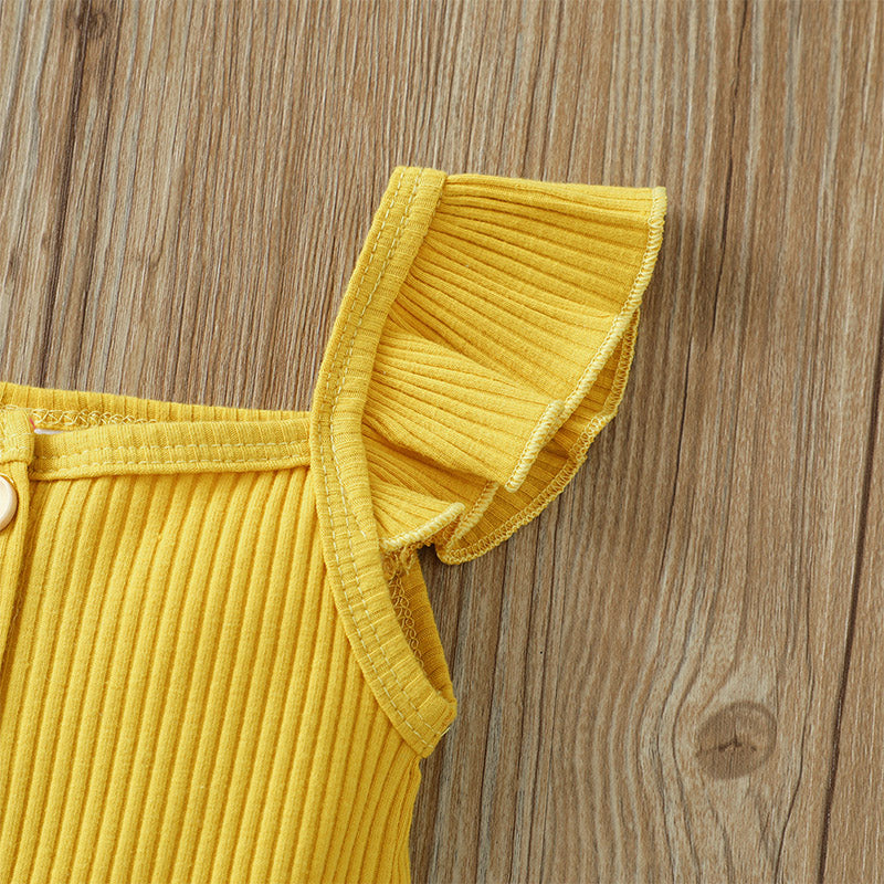 Sunflower Dress Romper