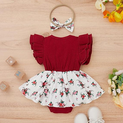 Baby Girl Floral Romper