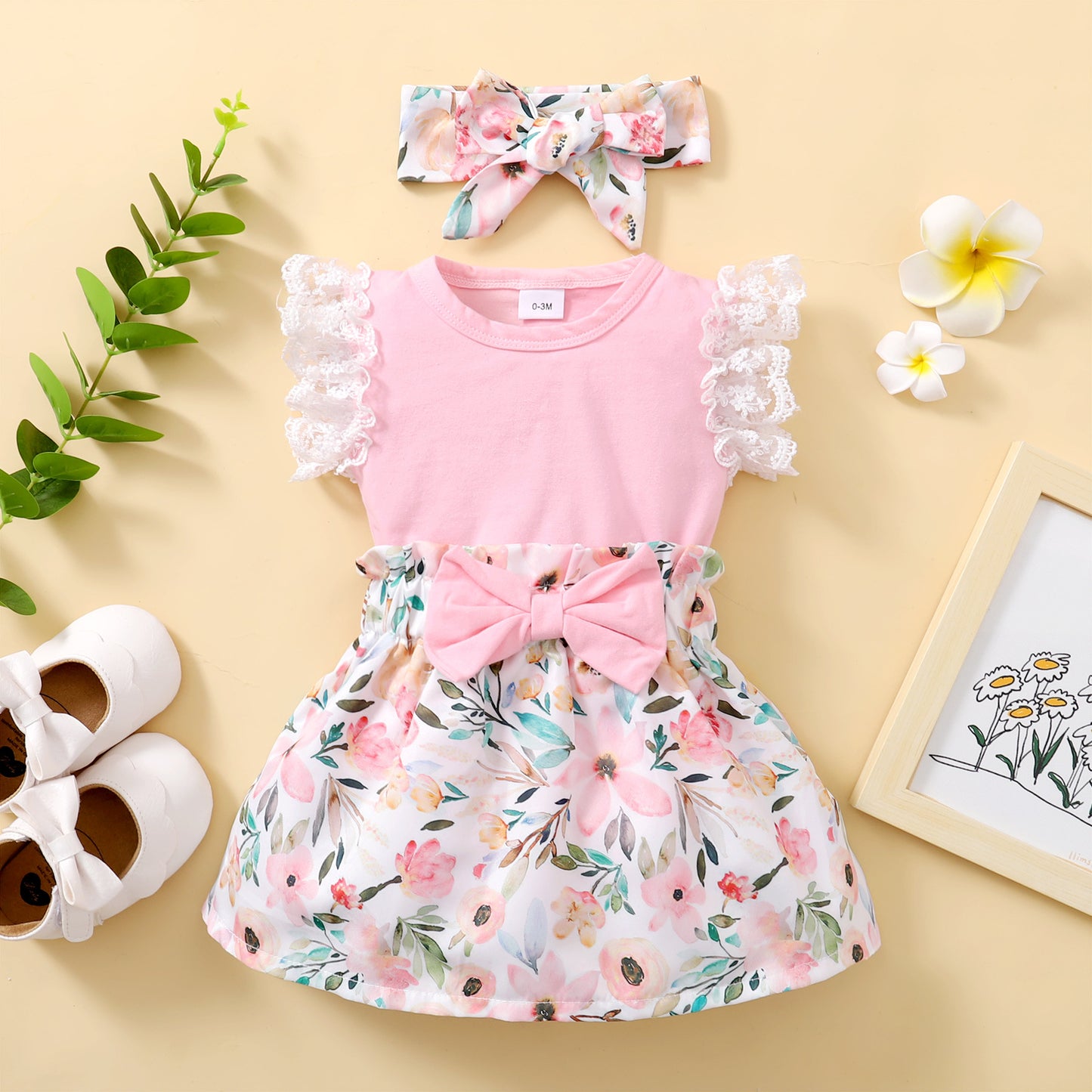 Baby Girl Floral Skirt Dress