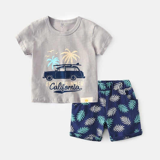 California Shorts and T-Shirt Set