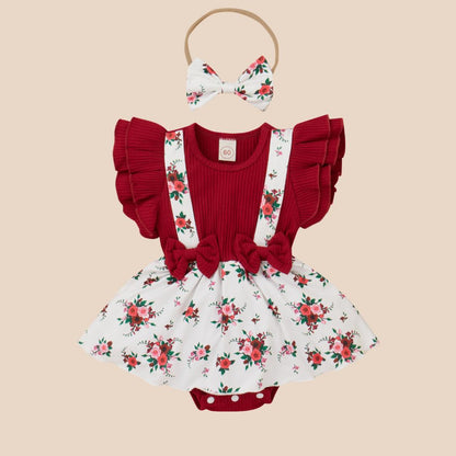 Baby Girl Floral Romper