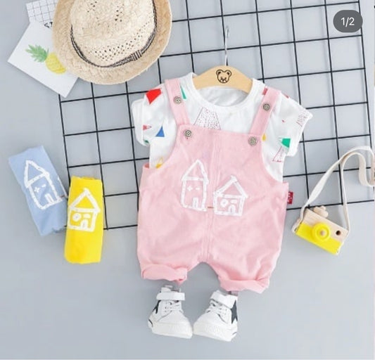 Cute Baby Girl Jumpsuit