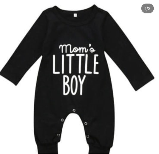 Mom’s Little Boy Romper