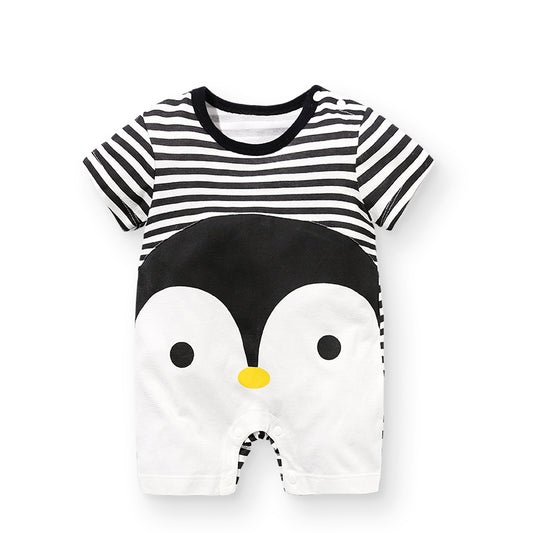 Cute Baby Penguin Romper