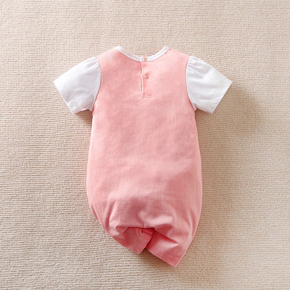 Best Mom Pink Romper