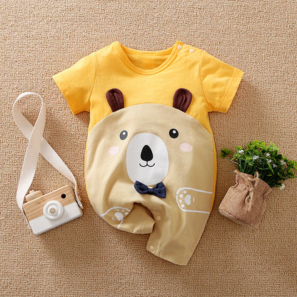 Yellow Bear Romper Unisex