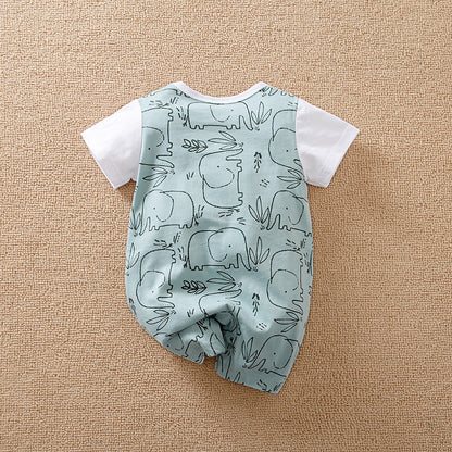 Cute Jumpsuit Baby Romper Unisex