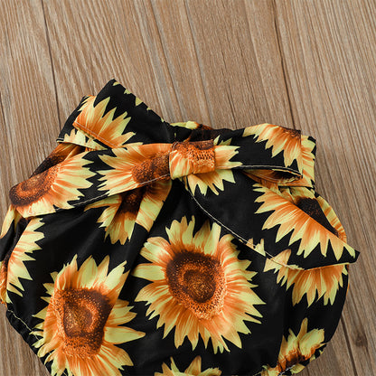 Sunflower Dress Romper